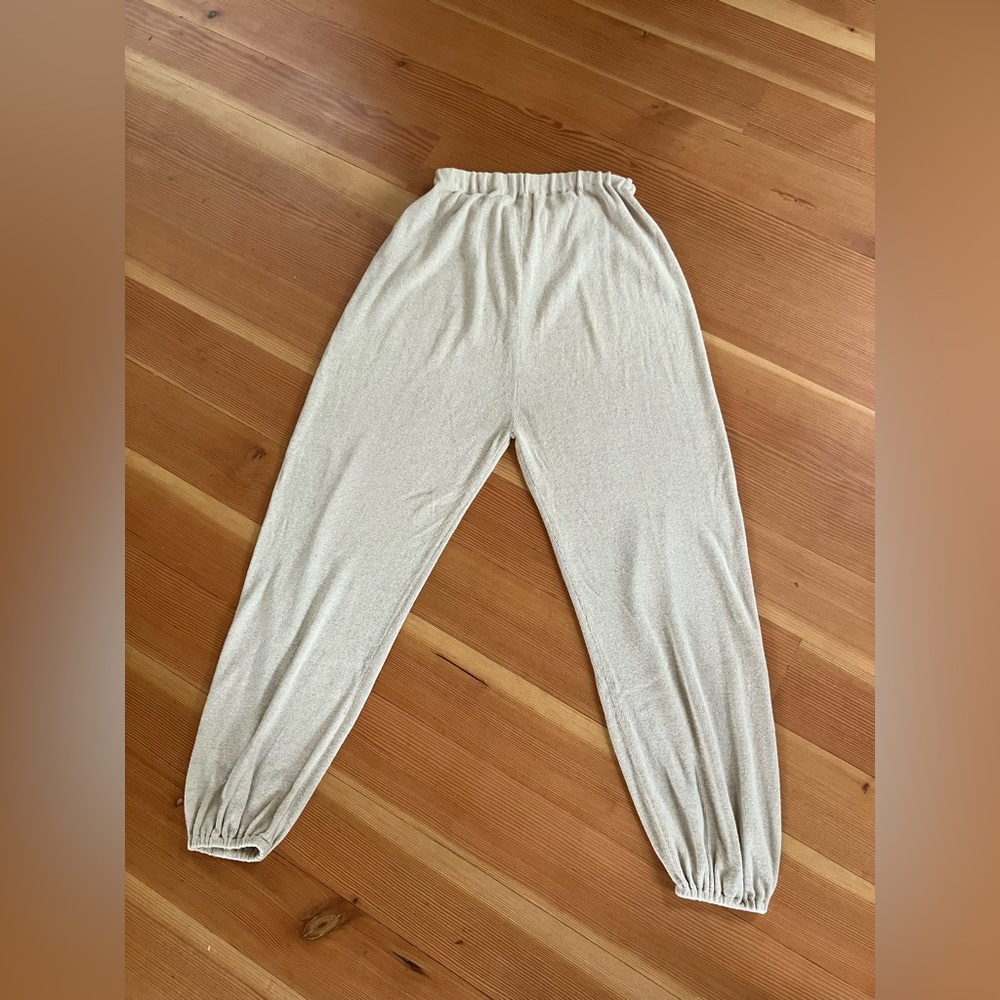 Ozma Linen Knit Joggers - Picture 2 of 4